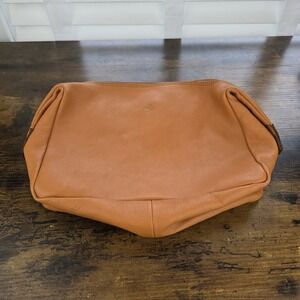 Ferrari Schedoni Leather Pouch Cuoio Modena‎ Italy Vintage Prancing Horse